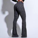 Calça Modeladora Flare – Cós Alto Mescla