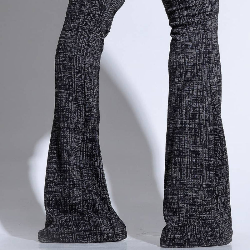 Calça Modeladora Flare – Cós Alto Mescla