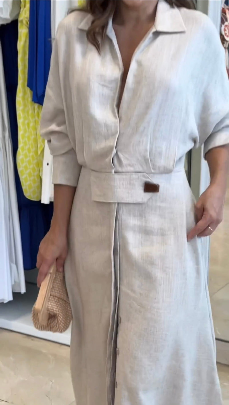 Vestido Floratta - Linho Premium (Leve e Soltinho)