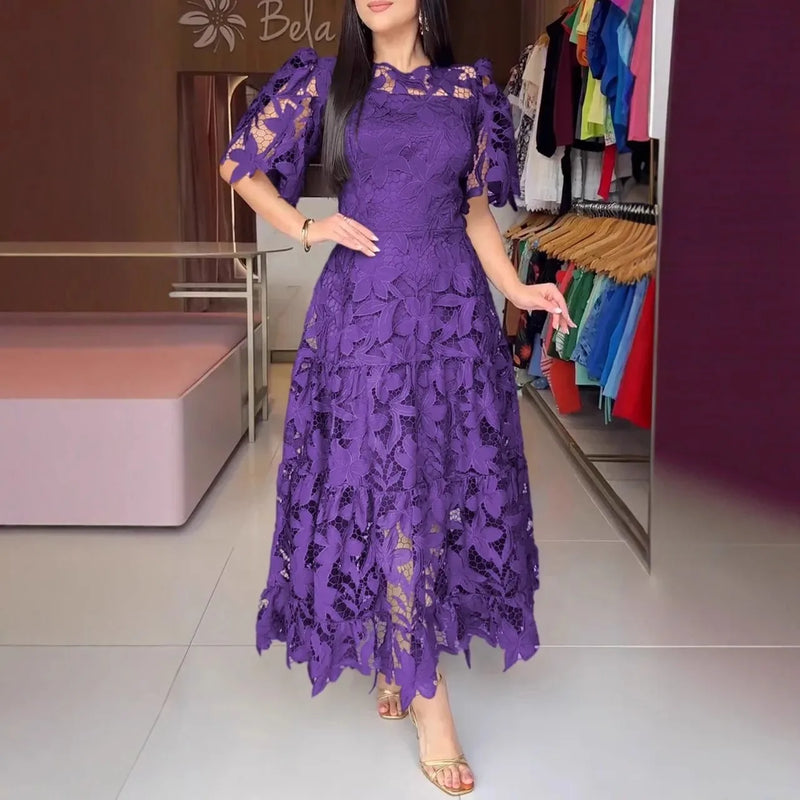 ✨ Vestido Anaju – Renda Premium & Conforto